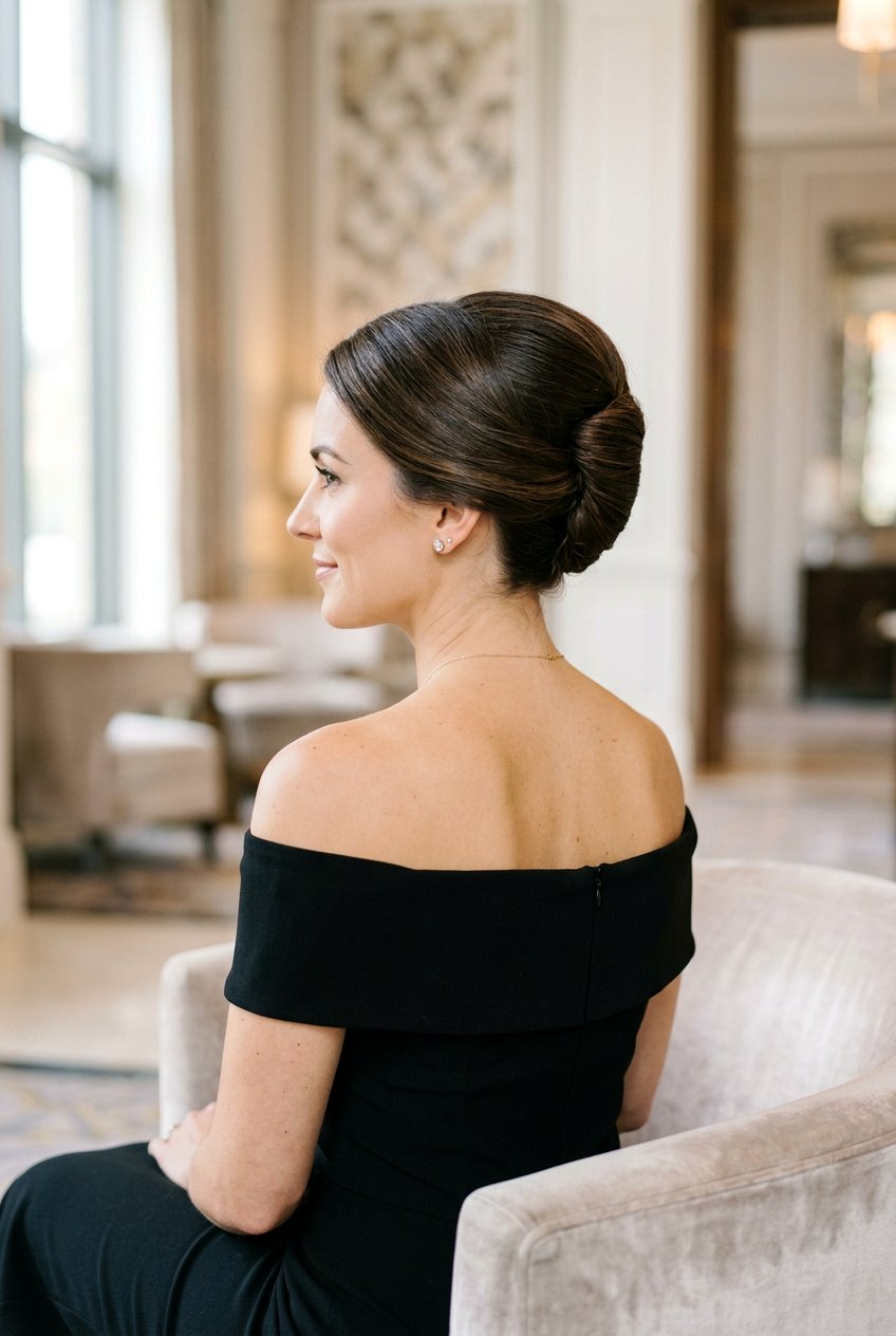French Twist Updo - 20 best date night hairstyle ideas - 20 best date night hairstyle ideas
