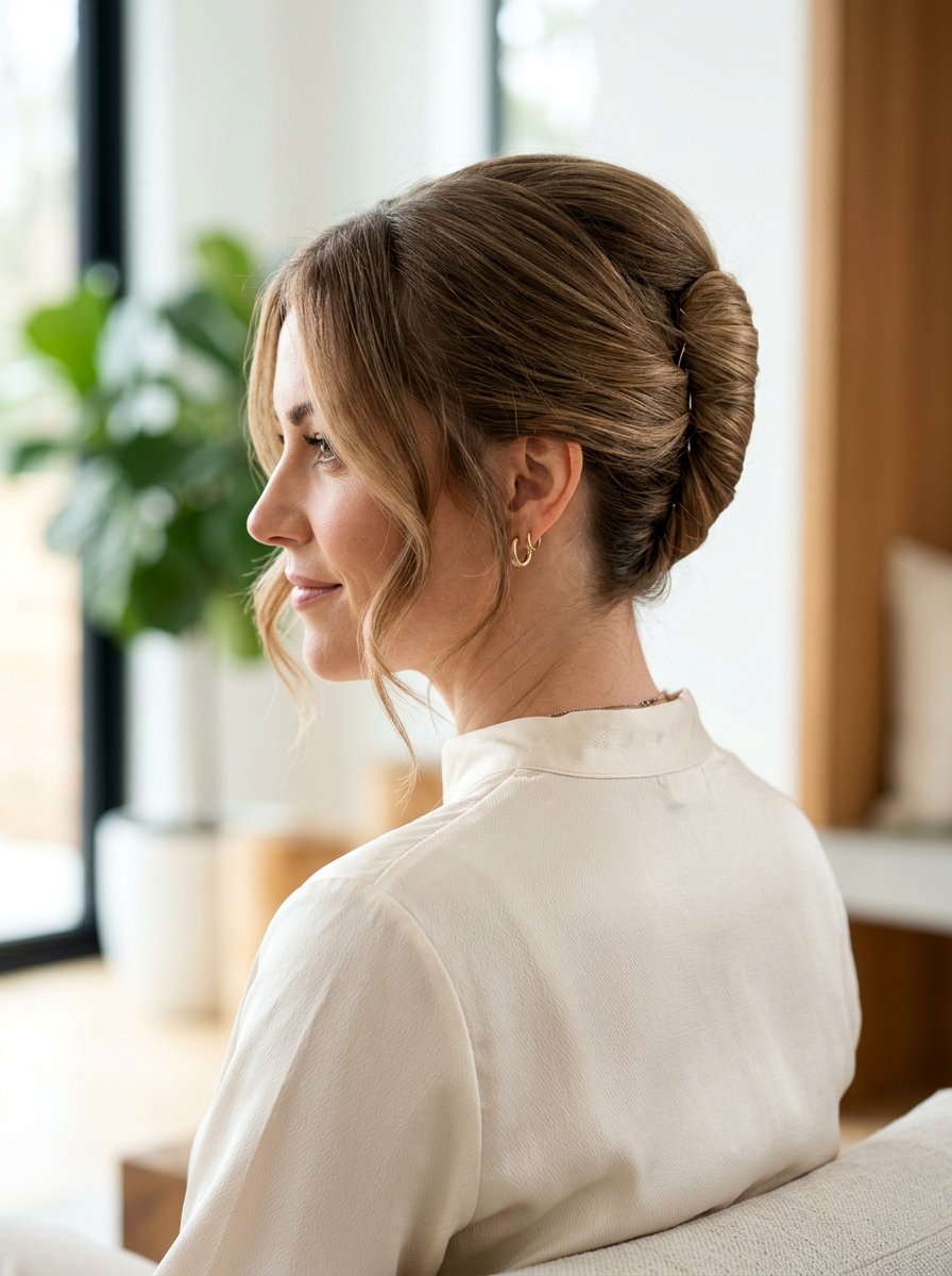 French Twist Updo - 20 date night hair ideas for women - 20 date night hair ideas for women