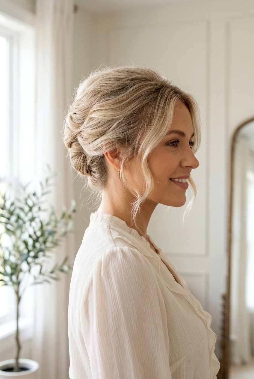 French Twist Updo For Fine Hair - 20 french twist updo hairstyle - 20 french twist updo hairstyle
