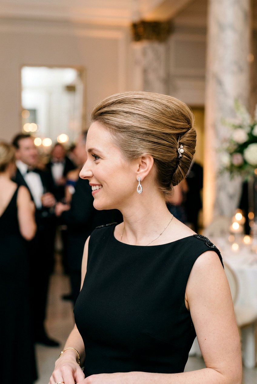 French Twist Updo For Thin Hair - 20 voluminous updo for thin hair - 20 voluminous updo for thin hair