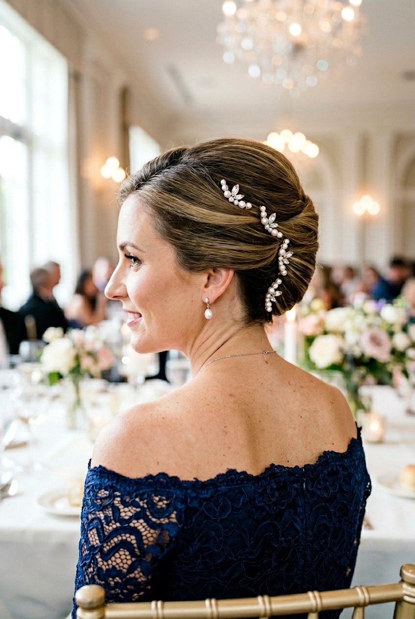 French Twist Updo With Accessories - 20 french twist updo hairstyle - 20 french twist updo hairstyle