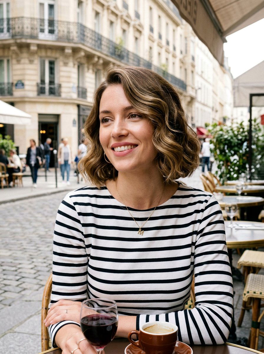 French Twist Waves - 20 no heat curls for bob haircut - 20 no heat curls for bob haircut