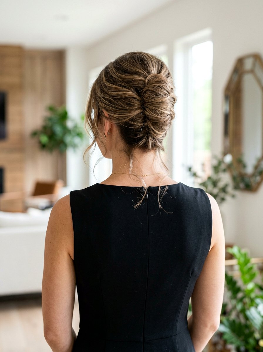 French Twist With Soft Pieces - 20 soft glam hairstyle for graduation - 20 soft glam hairstyle for graduation