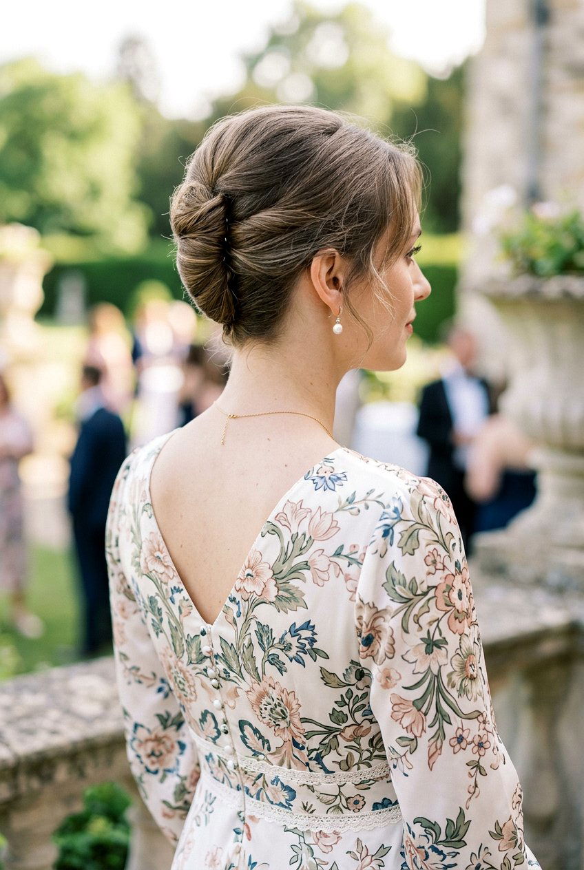 French Twist for Short Hair - 20 wedding guest hairstyles for short hair - 20 wedding guest hairstyles for short hair