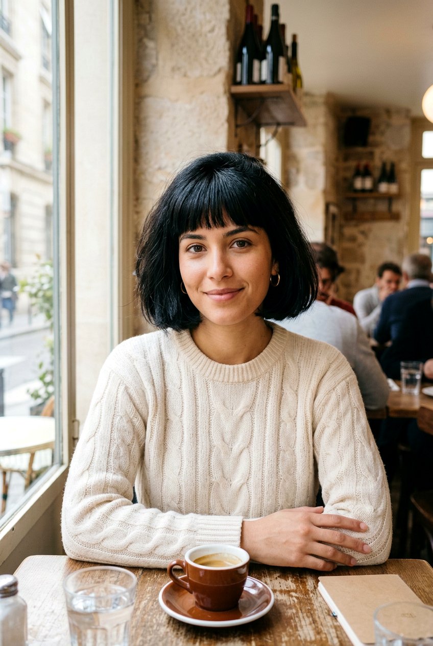 French bob thick hair - 20 hairstyles for thick hair - 20 hairstyles for thick hair