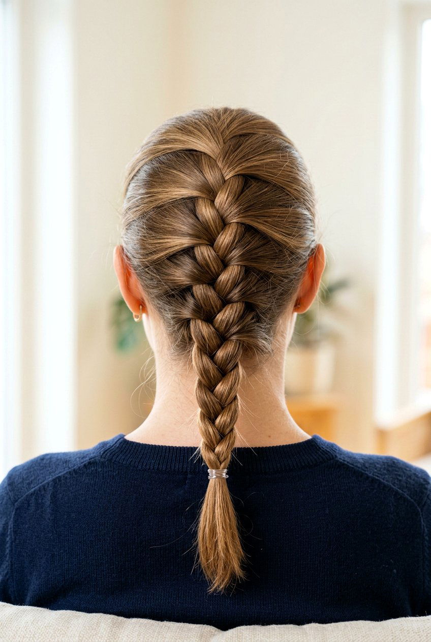 French braid - 20 picture day hairstyles - 20 picture day hairstyles
