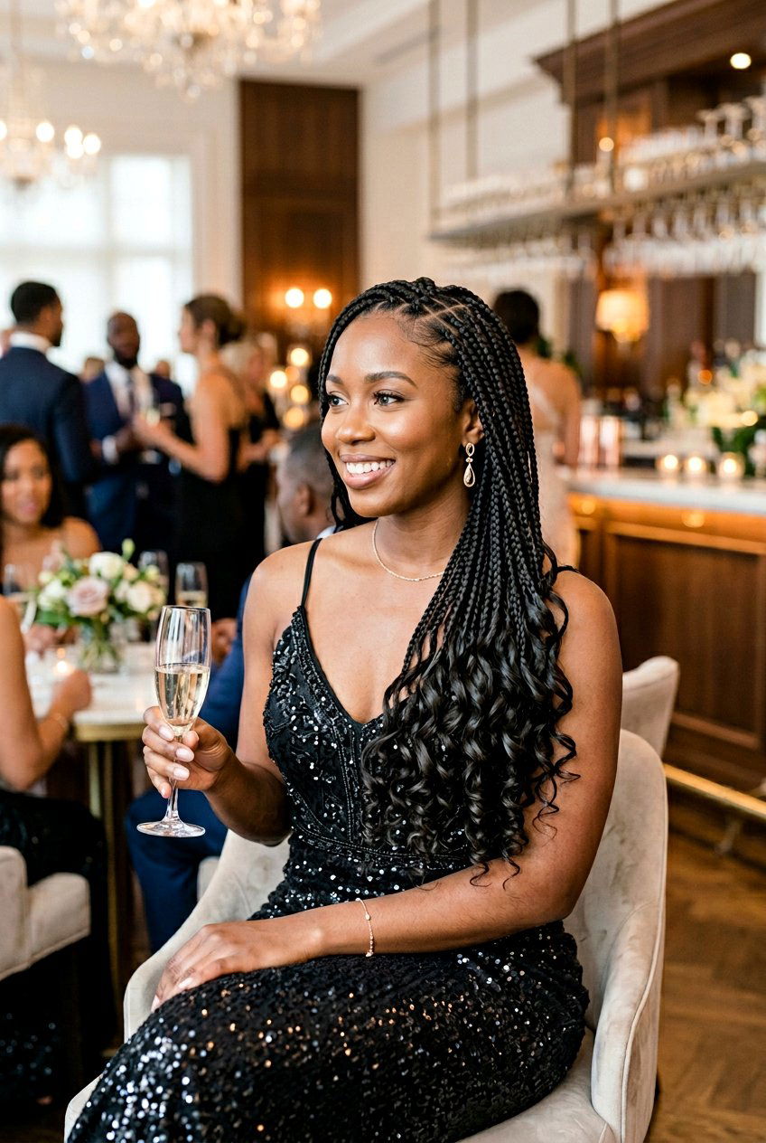 French curl medium box braids - 20 medium box braids hairstyles - 20 medium box braids hairstyles