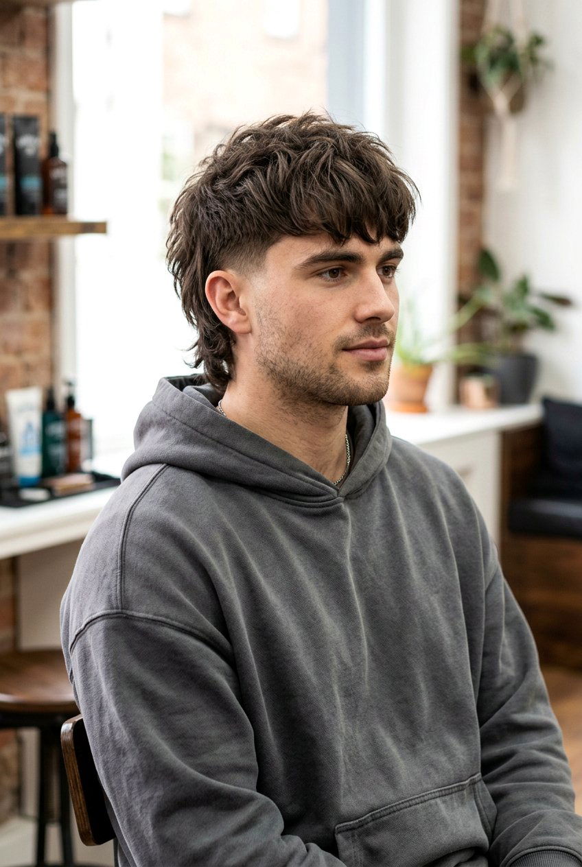 20 Edgy Taper Mullet for Thick Hair Men Looks to Rock Now