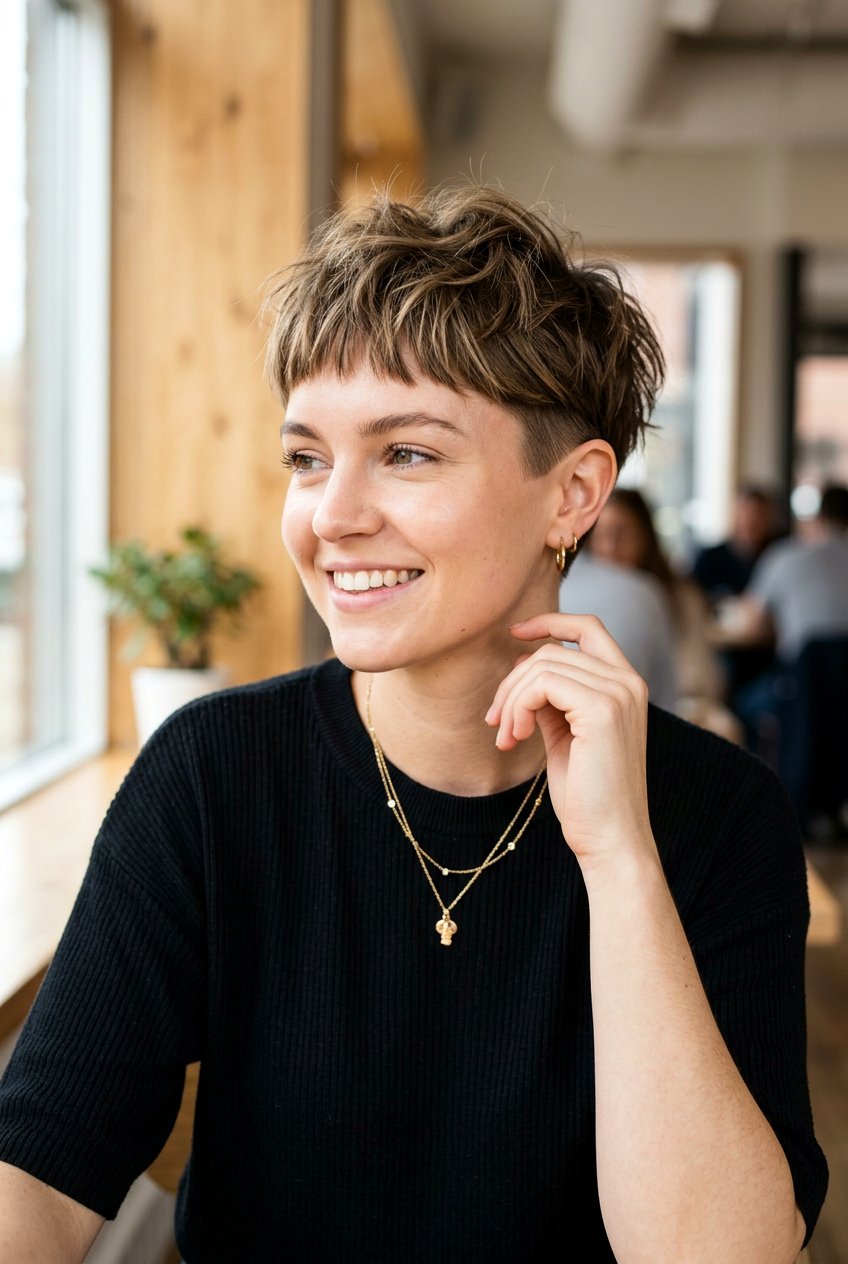 Fringed Pixie Cut - 20 trendy short hairstyles 2026 - 20 trendy short hairstyles 2026