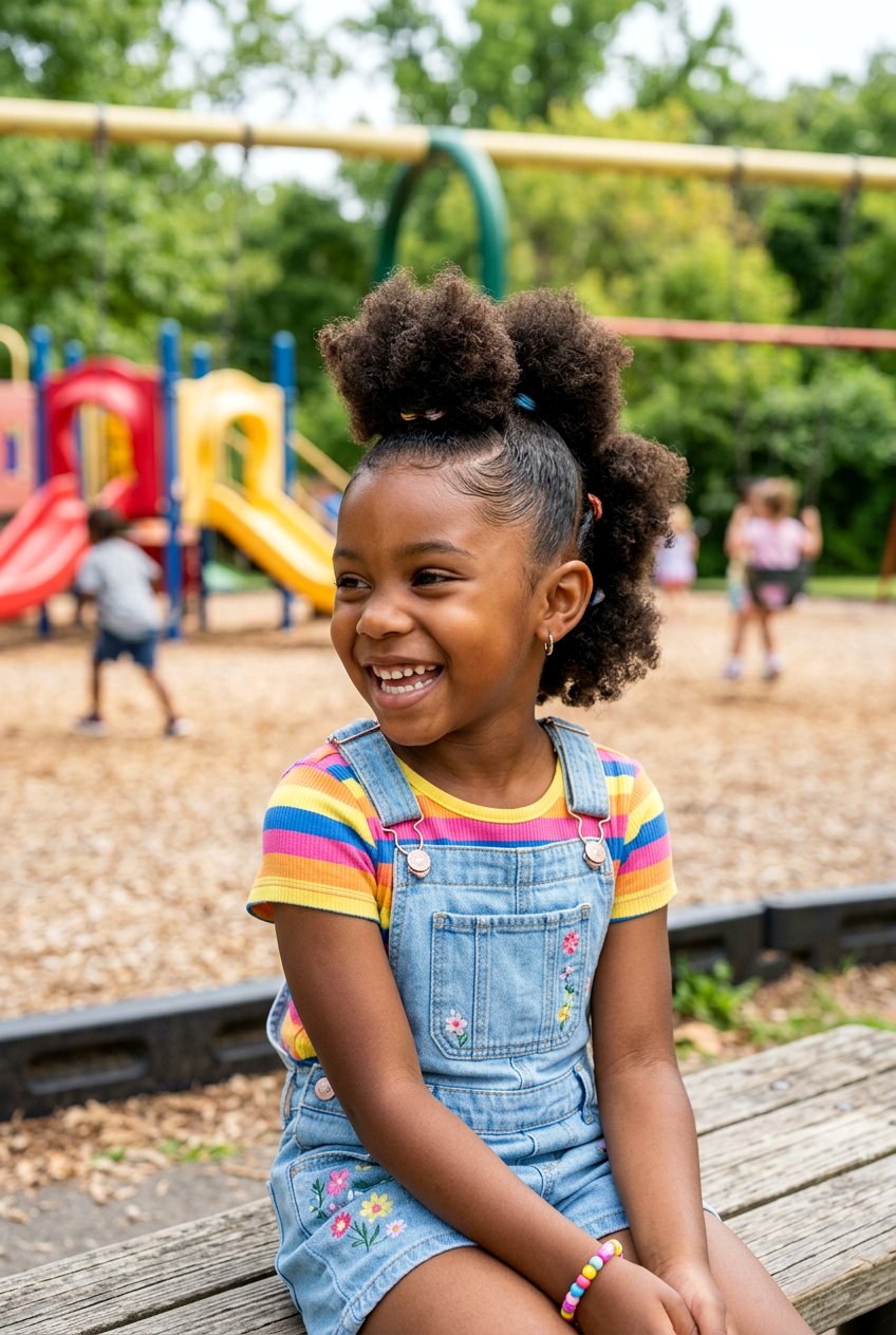 Frohawk Puff For Little Girls - 20 natural puff styles for little girls - 20 natural puff styles for little girls