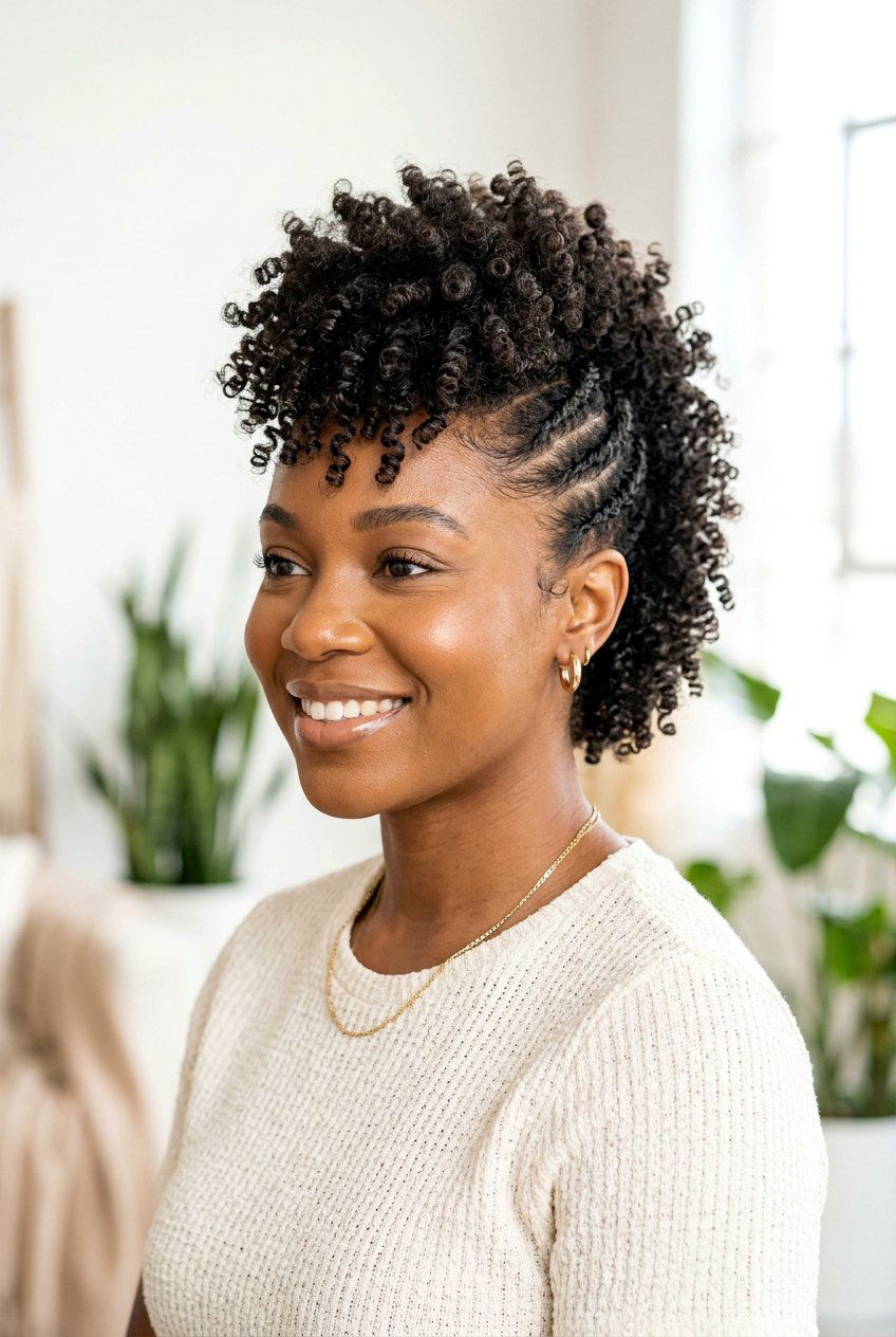 Frohawk TWA - 20 twa hairstyles - 20 twa hairstyles