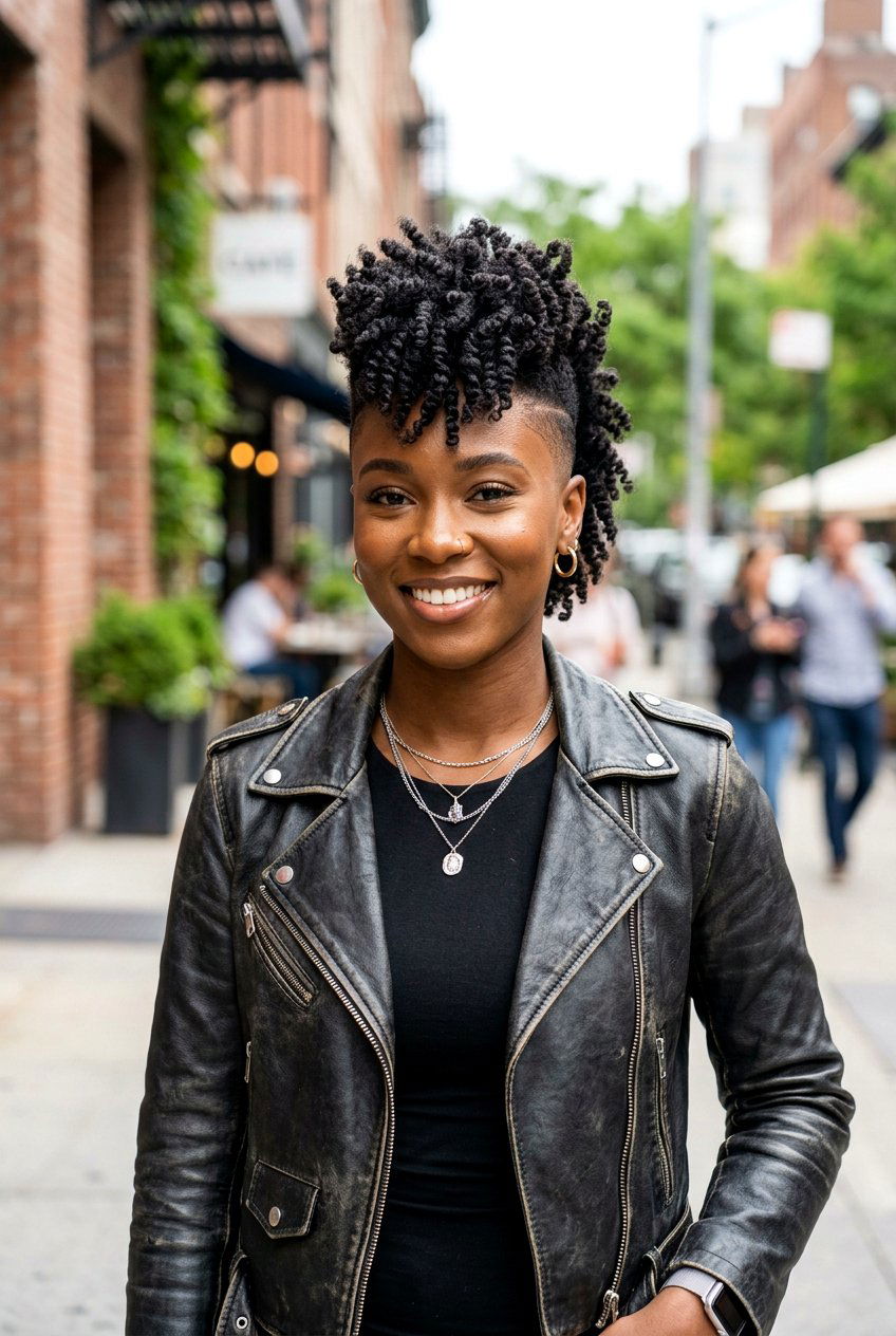 Frohawk Twist Out On Tapered Hair - 20 twist out on tapered natural hair - 20 twist out on tapered natural hair