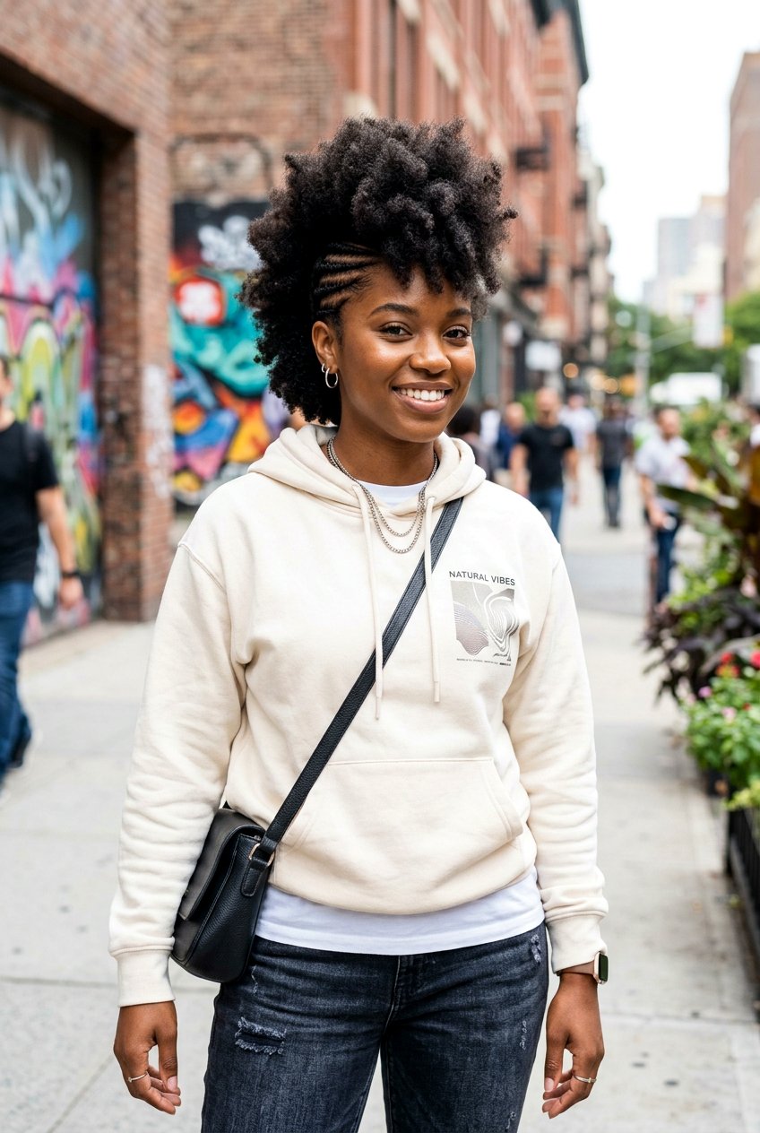 Frohawk With Braided Sides For Natural Hair - 20 braided faux hawk for natural hair - 20 braided faux hawk for natural hair