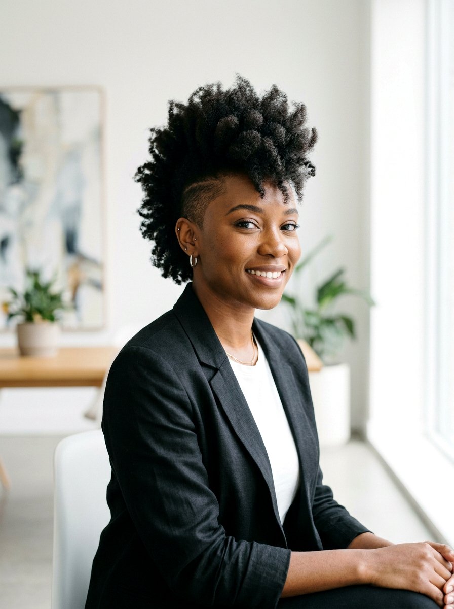 Frohawk undercut natural hair - 20 undercut natural hairstyle women - 20 undercut natural hairstyle women