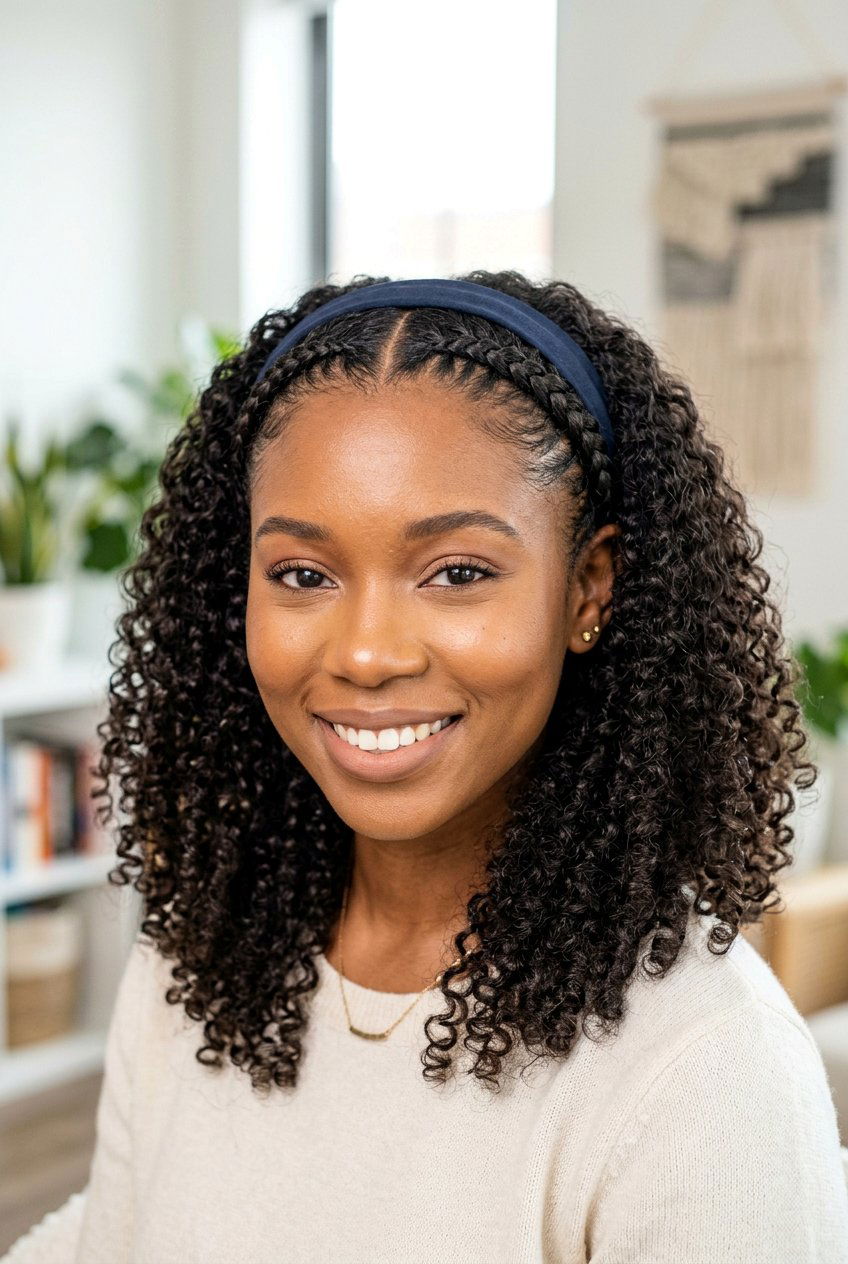 Front Row Braids - 20 first day of college hairstyle - 20 first day of college hairstyle