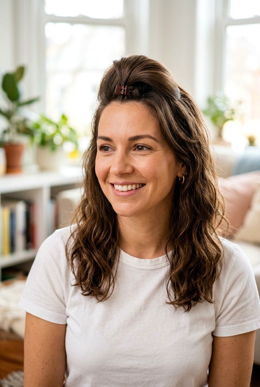 Front Volumizing Clip - 20 overnight claw clip hairstyle - 20 overnight claw clip hairstyle