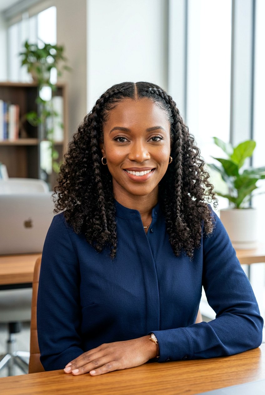 Front braids curly hair - 20 interview hairstyle for curly hair women - 20 interview hairstyle for curly hair women