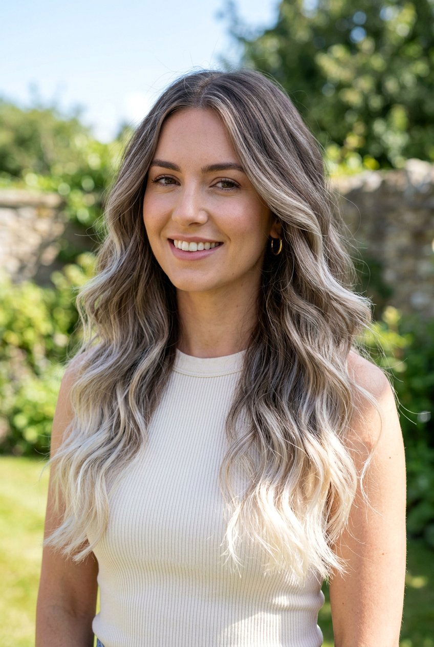 Frosted Mushroom Highlights On Brunette Hair - 20 mushroom highlights on brunette hair - 20 mushroom highlights on brunette hair