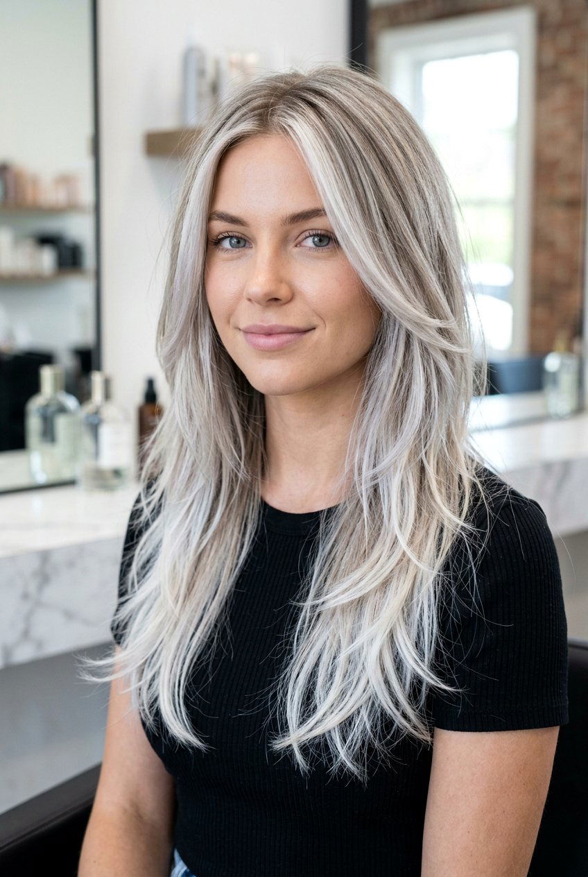 Frosted icy blonde hair - 20 icy blonde hair color - 20 icy blonde hair color