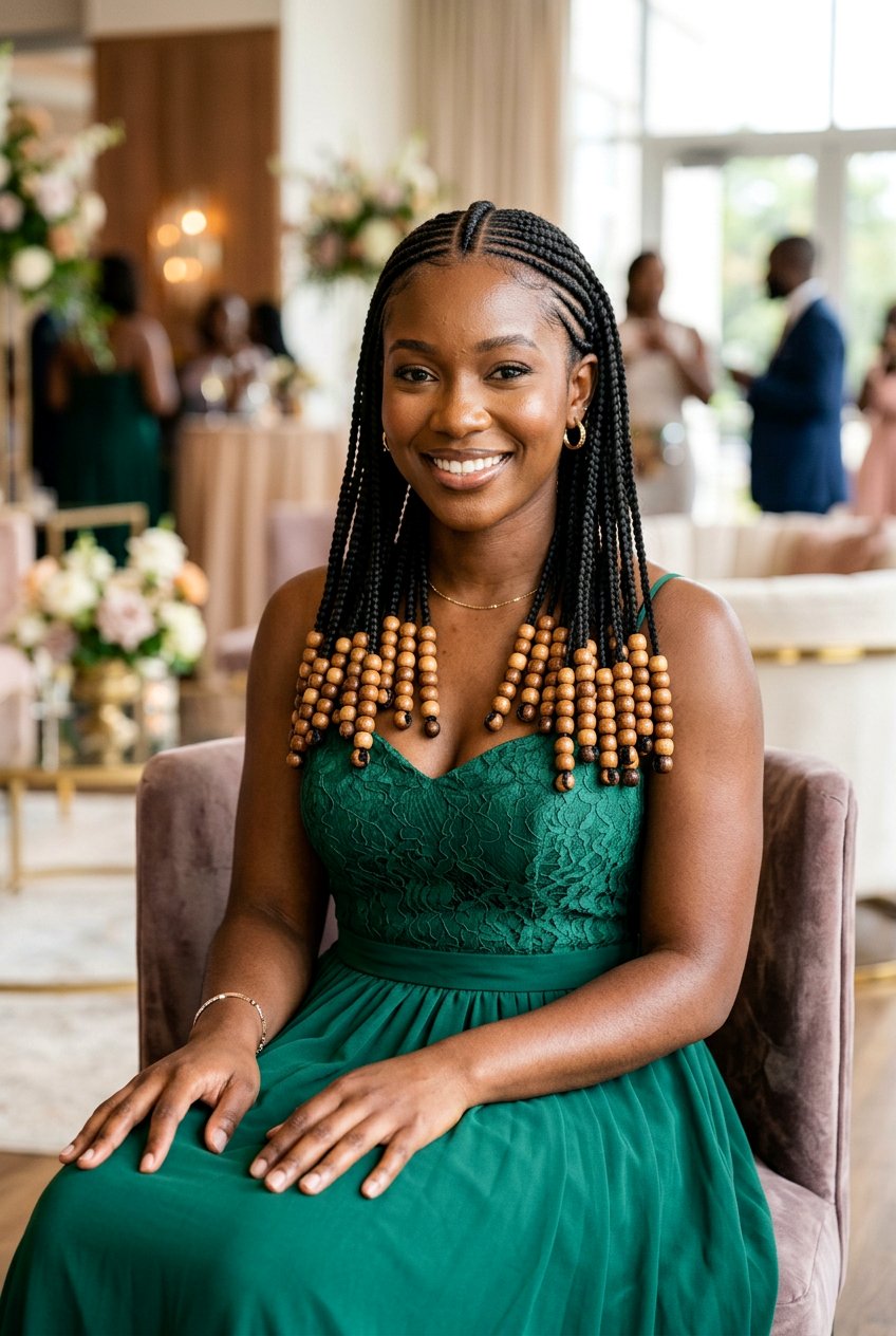 Fulani Braids - 20 black women prom braid styles - 20 black women prom braid styles