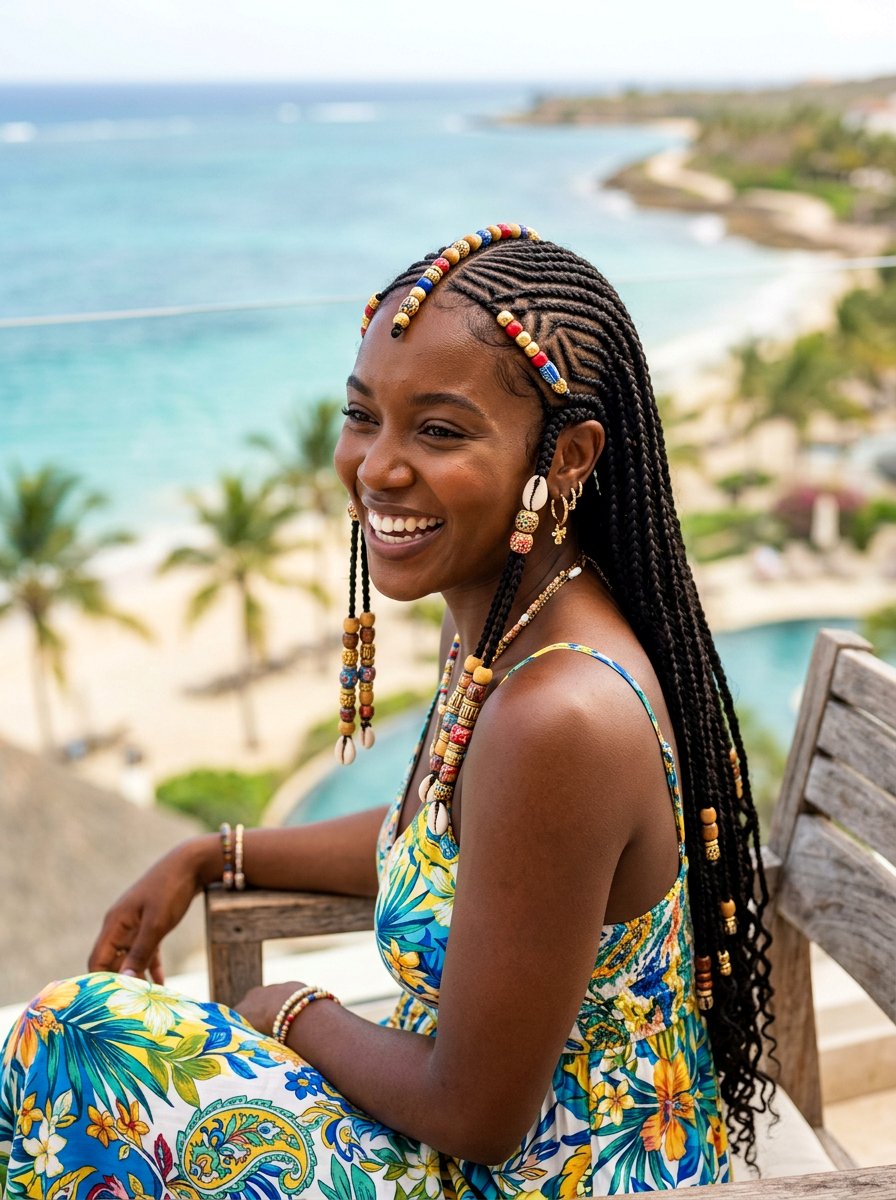 Fulani Braids For Vacation - 20 protective braid styles for vacation - 20 protective braid styles for vacation
