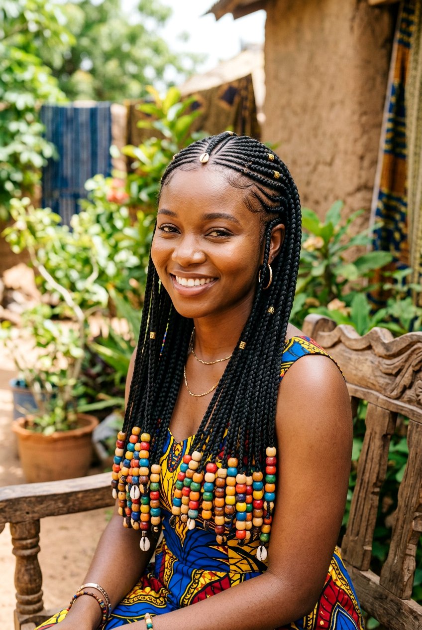 Fulani Braids With Beads - 20 fulani braids hairstyles - 20 fulani braids hairstyles