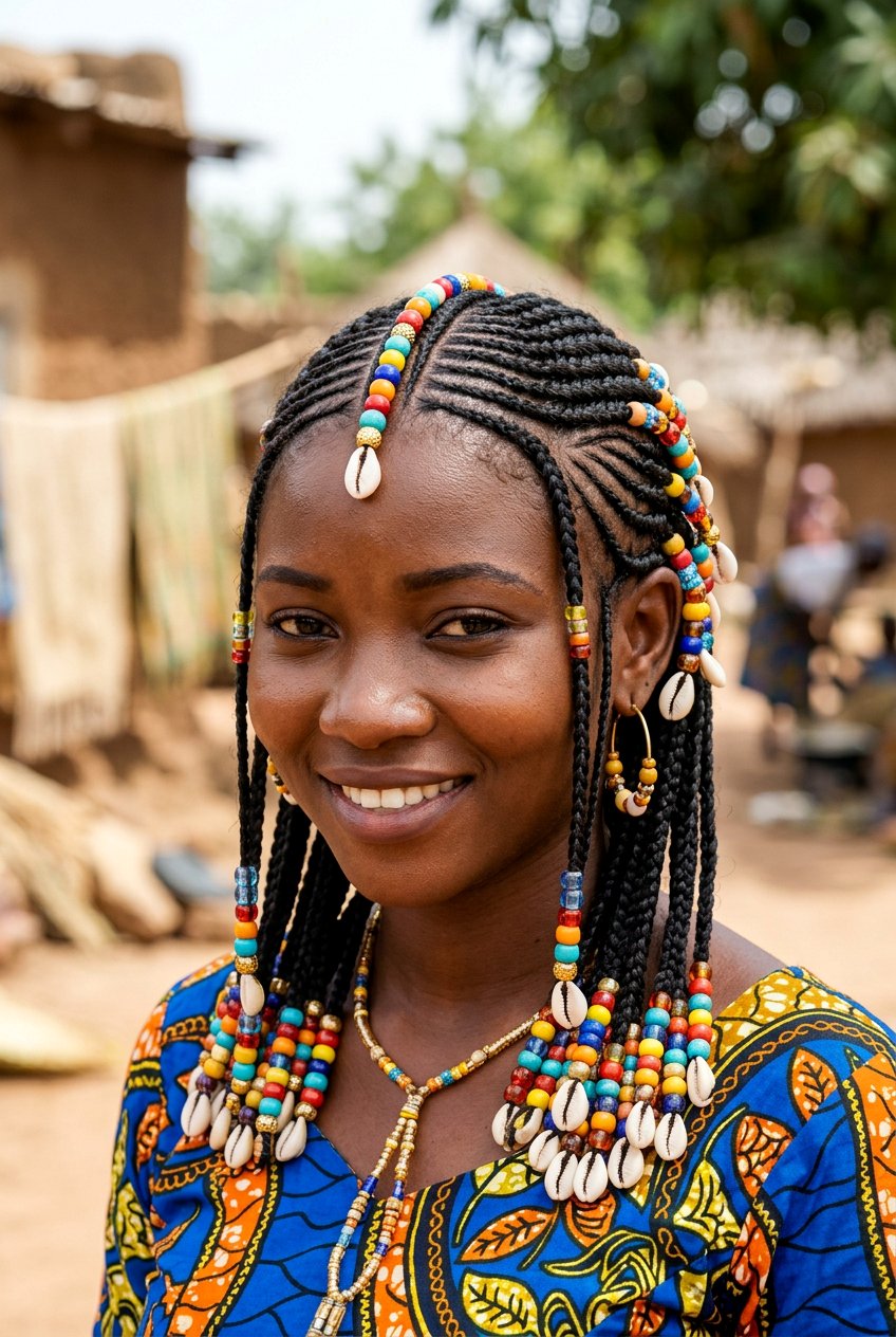 Fulani Cornrows - 20 cornrow hairstyles for black women - 20 cornrow hairstyles for black women