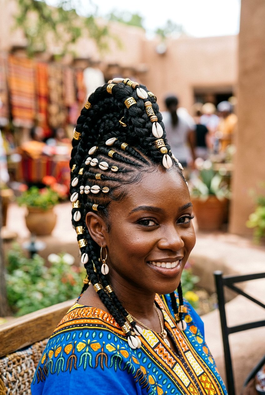 Fulani Mohawk Braid for Black Women - 20 soft mohawk braid hairstyle for black women - 20 soft mohawk braid hairstyle for black women