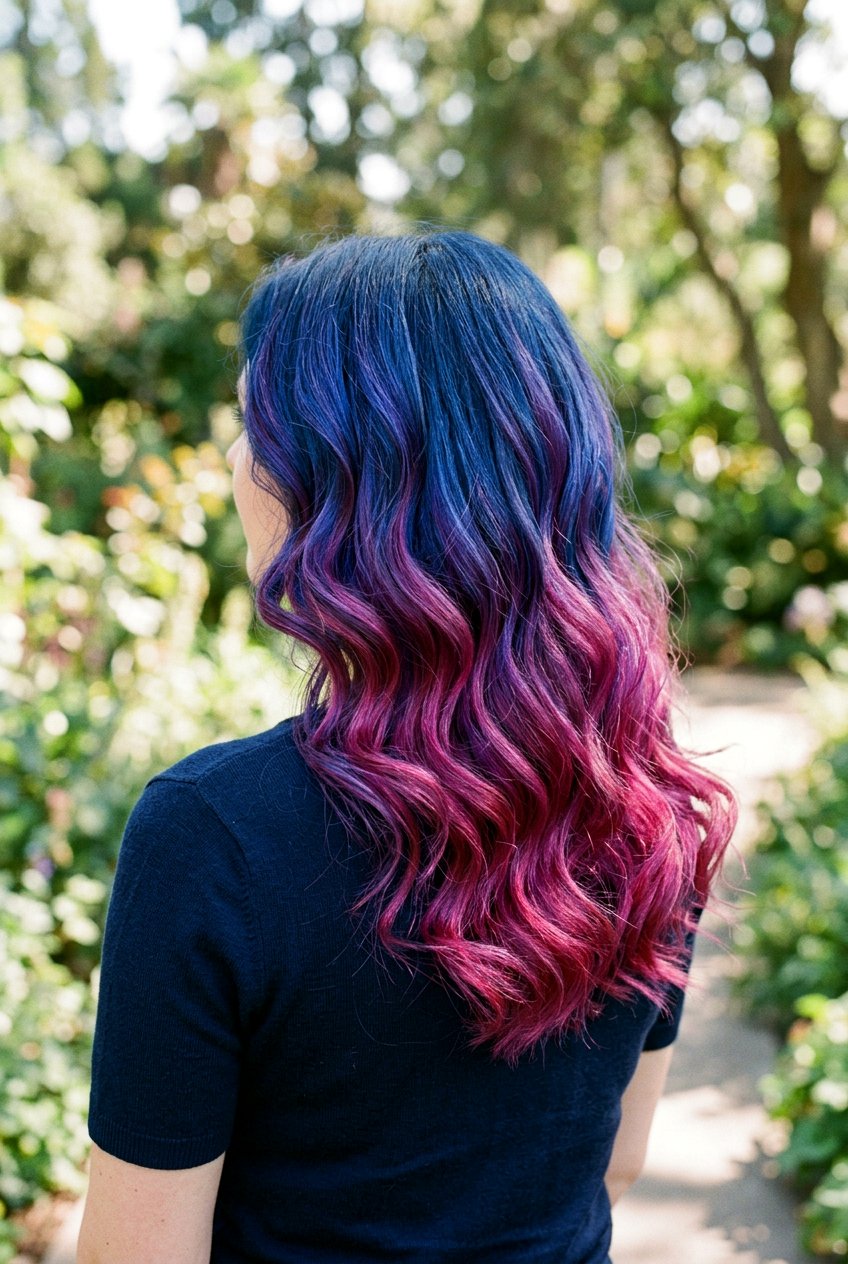 Galaxy Hair - 20 fantasy hair color ideas - 20 fantasy hair color ideas