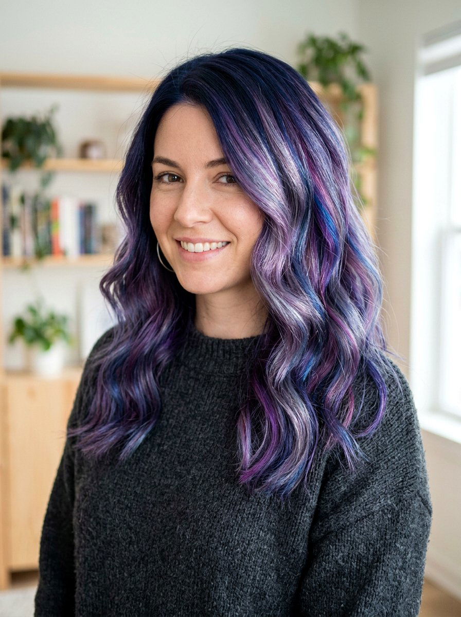 Galaxy Prism Hair Color - 20 prism hair color ideas - 20 prism hair color ideas