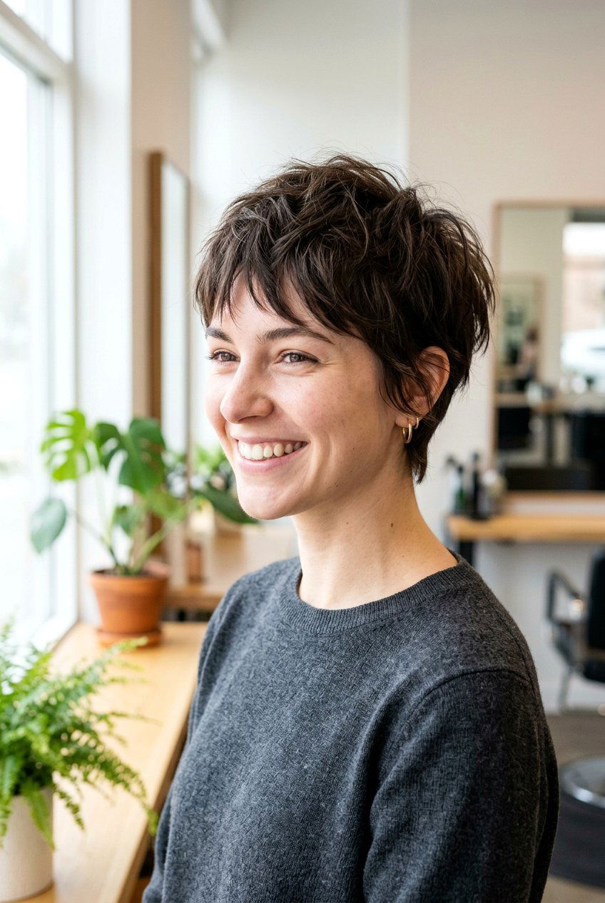 Gamine Crop - 20 vintage hairstyles for women - 20 vintage hairstyles for women