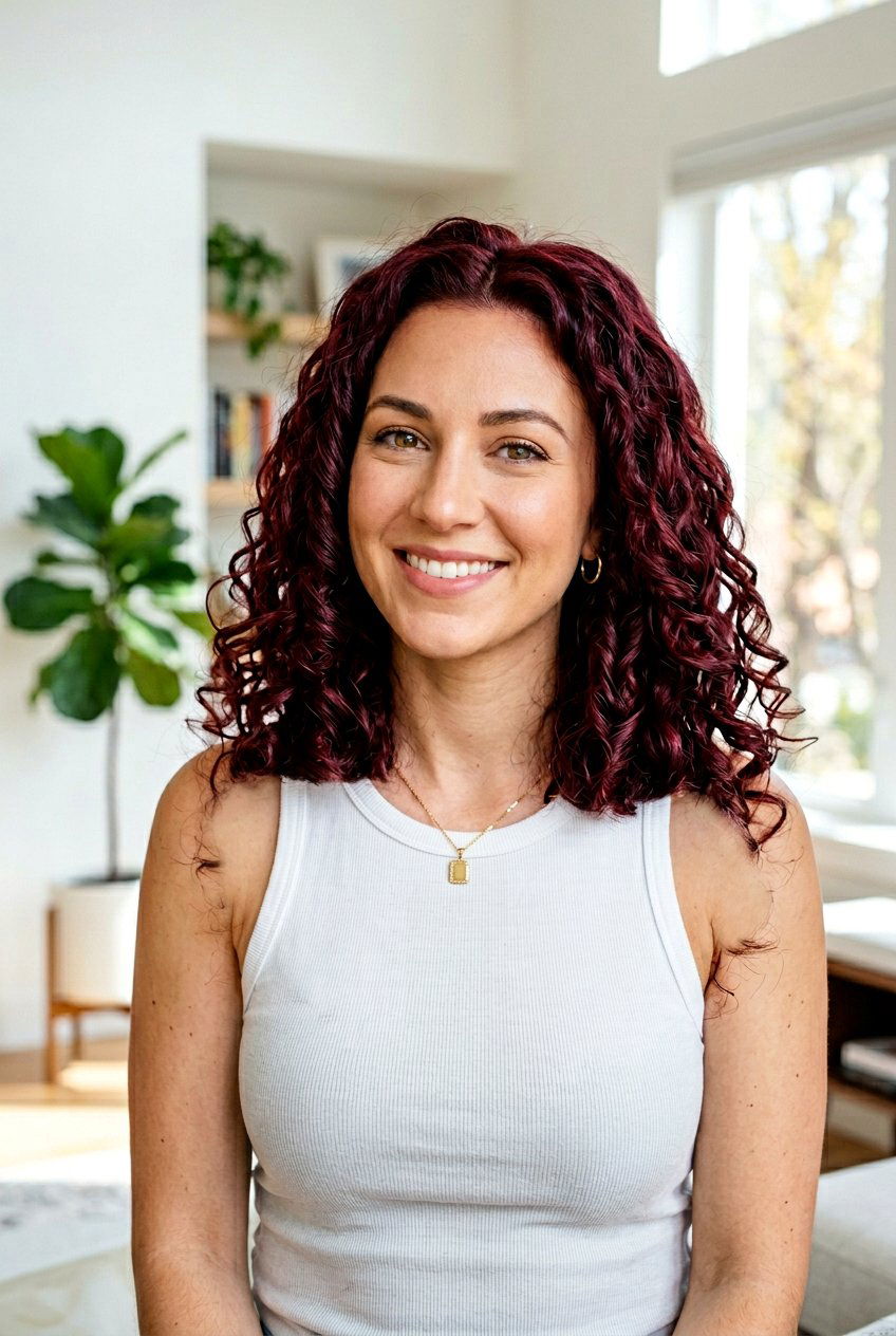 Garnet Red Curly Hair Color - 20 garnet red hair color - 20 garnet red hair color