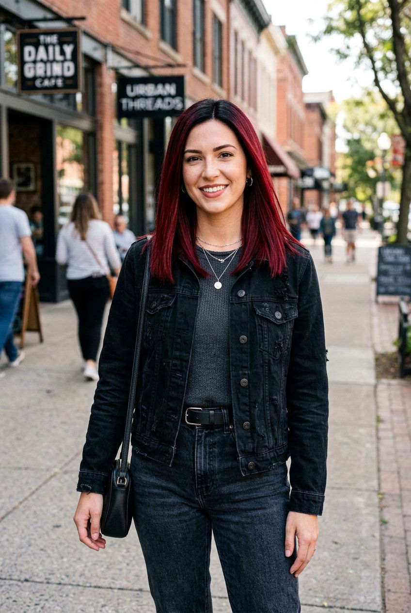 Garnet Red Hair With Black Roots - 20 garnet red hair color - 20 garnet red hair color