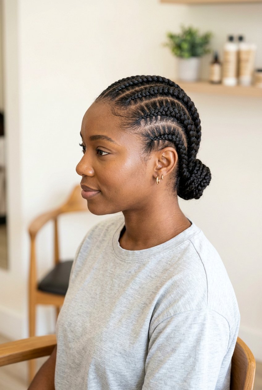 Ghana Braids Without Extensions - 20 easy protective styles without extensions - 20 easy protective styles without extensions