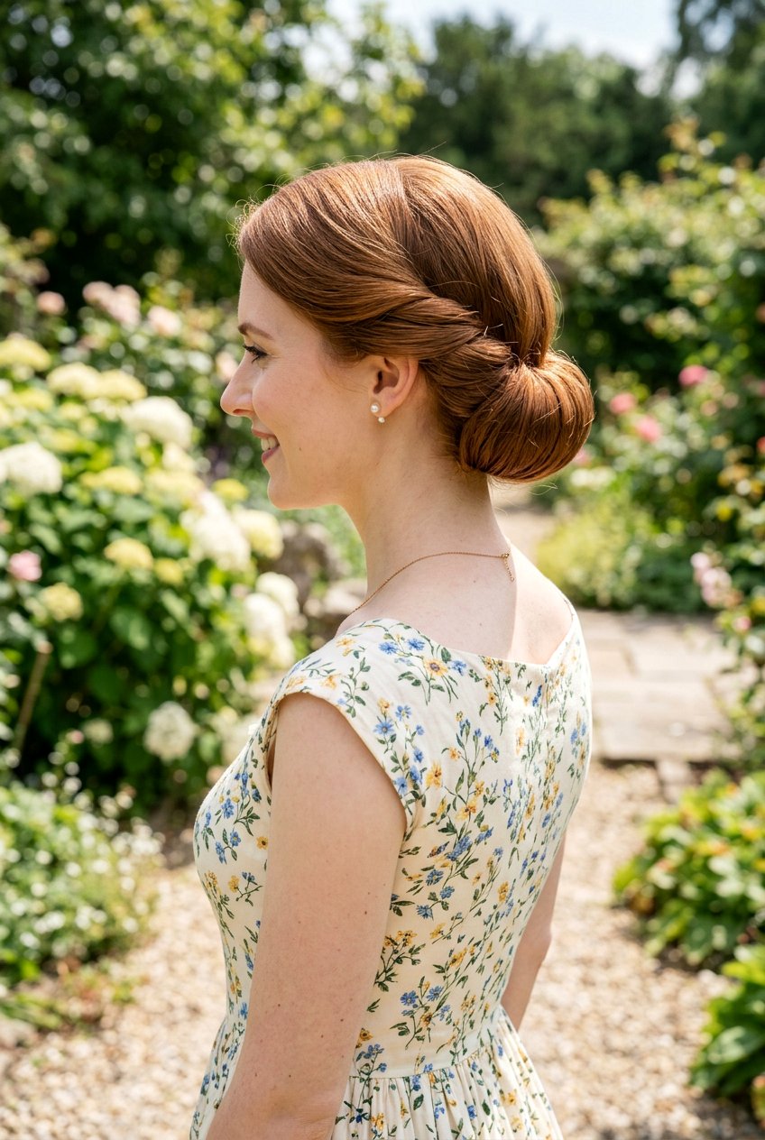 Gibson Tuck Updo - 20 easy vacation updo for women - 20 easy vacation updo for women