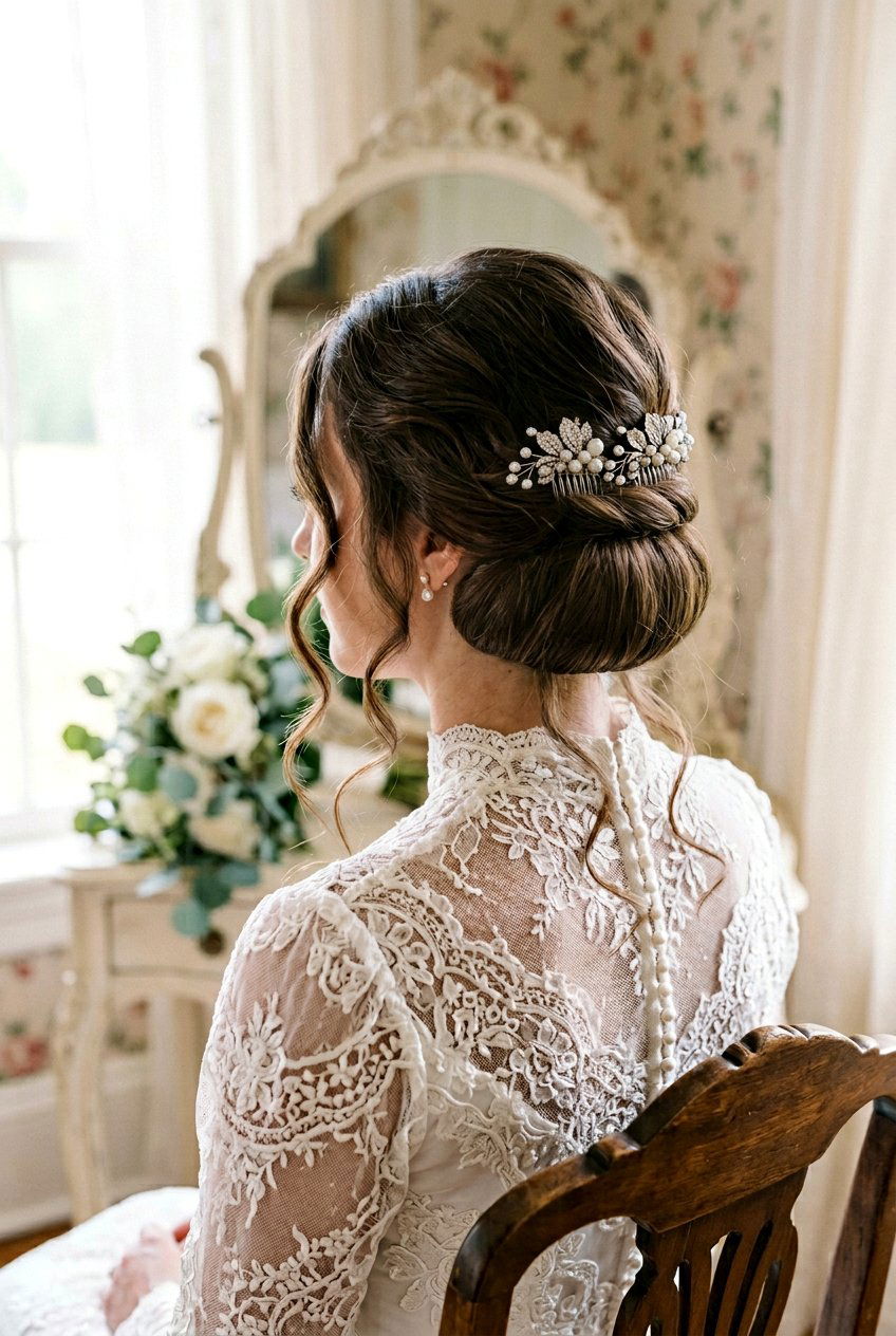 Gibson Tuck - 20 bridal hairstyle with soft tendrils - 20 bridal hairstyle with soft tendrils