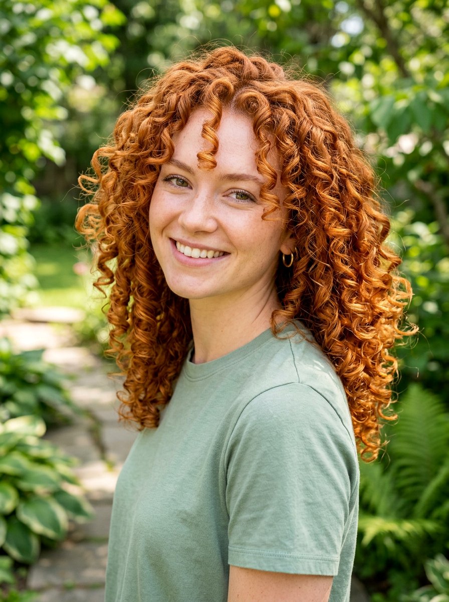 Ginger Copper Curly Hair - 20 trendy copper hair color 2026 - 20 trendy copper hair color 2026