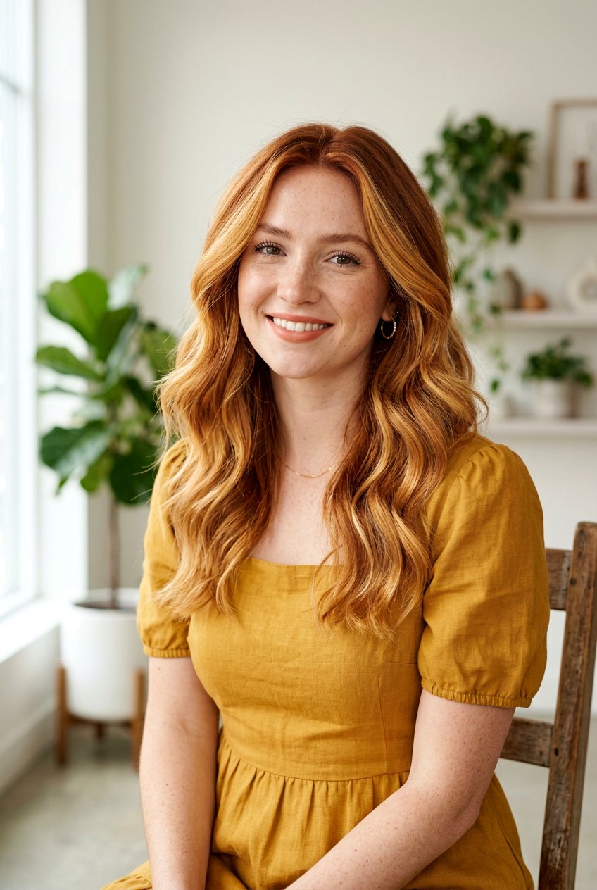 Ginger Hair With Honey Blonde Tones - 20 natural ginger hair color ideas - 20 natural ginger hair color ideas