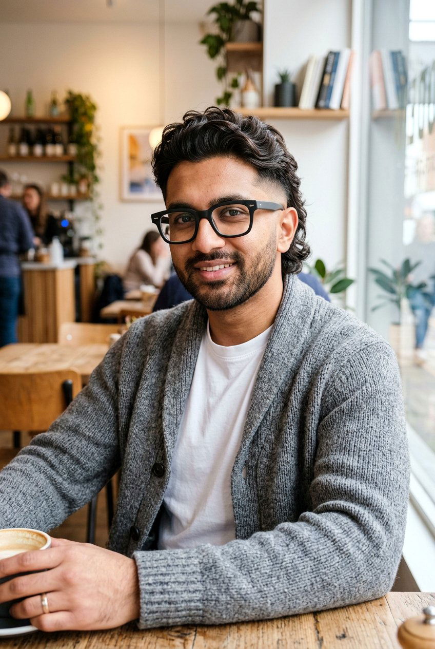 20 Bold and Modern Men Mullet Fade for Wavy Hair Styles