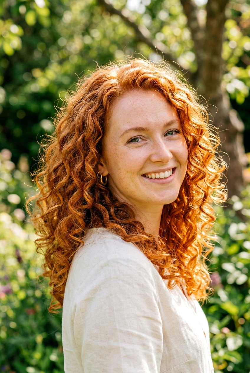 Ginger curly hair - 20 hair color ideas for curly hair - 20 hair color ideas for curly hair