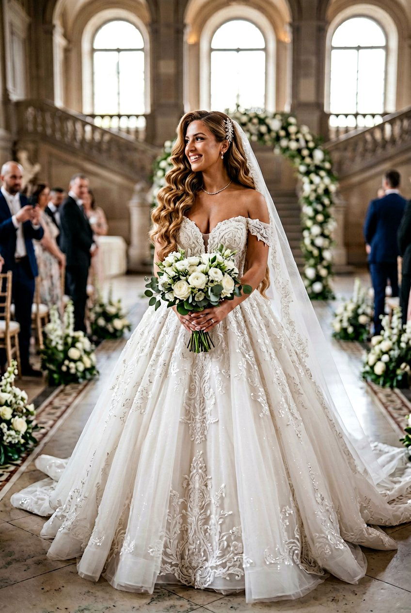 20 Glamorous Bridal Hairstyle With Vintage Waves To Try