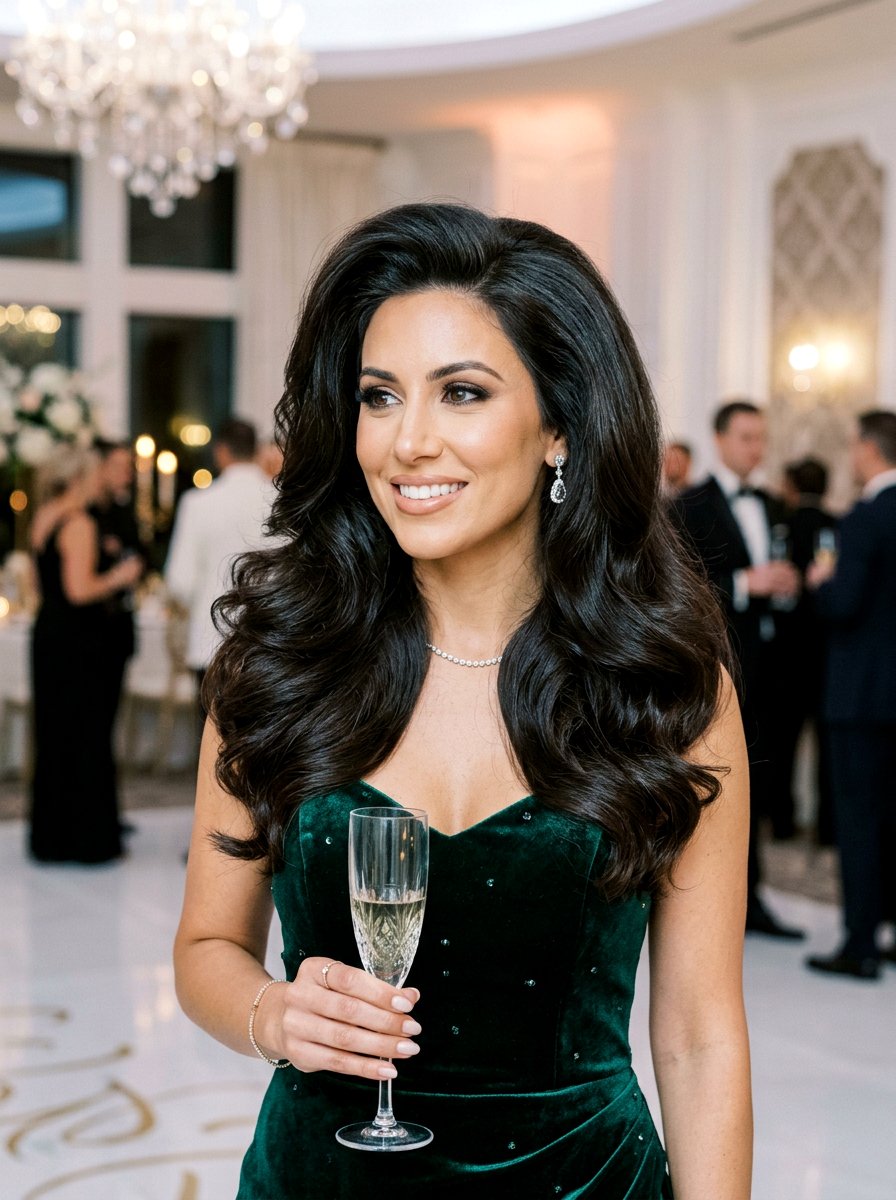 20 Glamorous Vacation Hairstyle Ideas for Your Cruise Nights