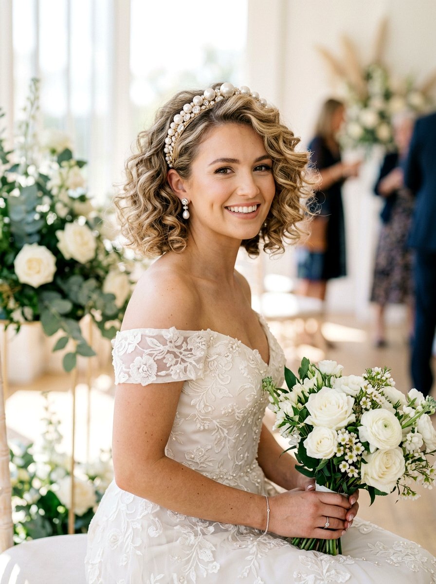 Glamorous Bob With Headband - 20 old hollywood bob hairstyle - 20 old hollywood bob hairstyle