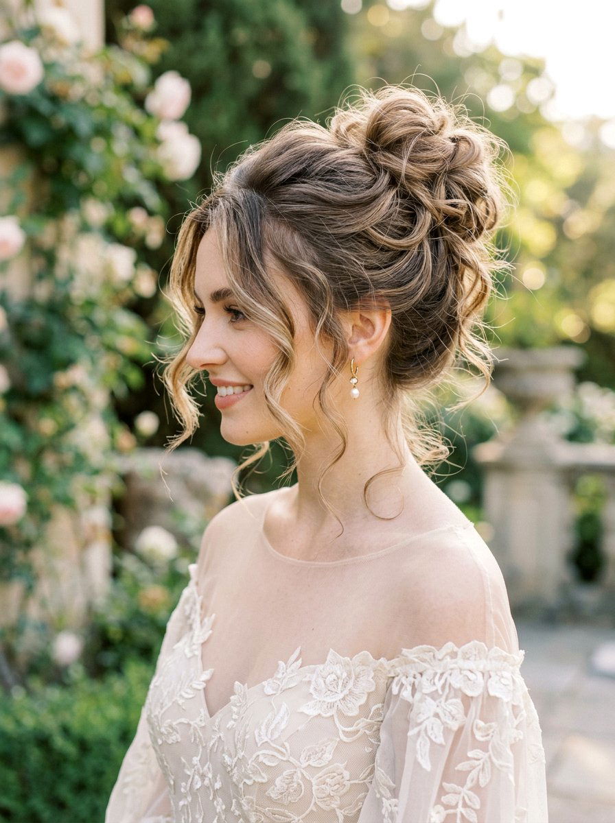 Glamorous Messy Updo - 20 glamorous hairstyle ideas for women - 20 glamorous hairstyle ideas for women