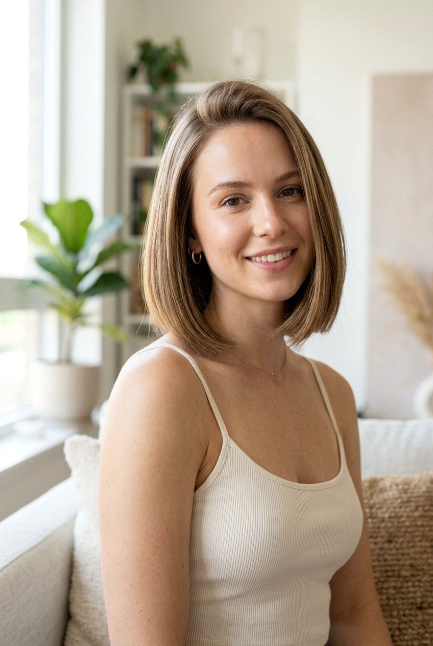 Glass Hair Bob For Fine Hair - 20 glass hair bob - 20 glass hair bob