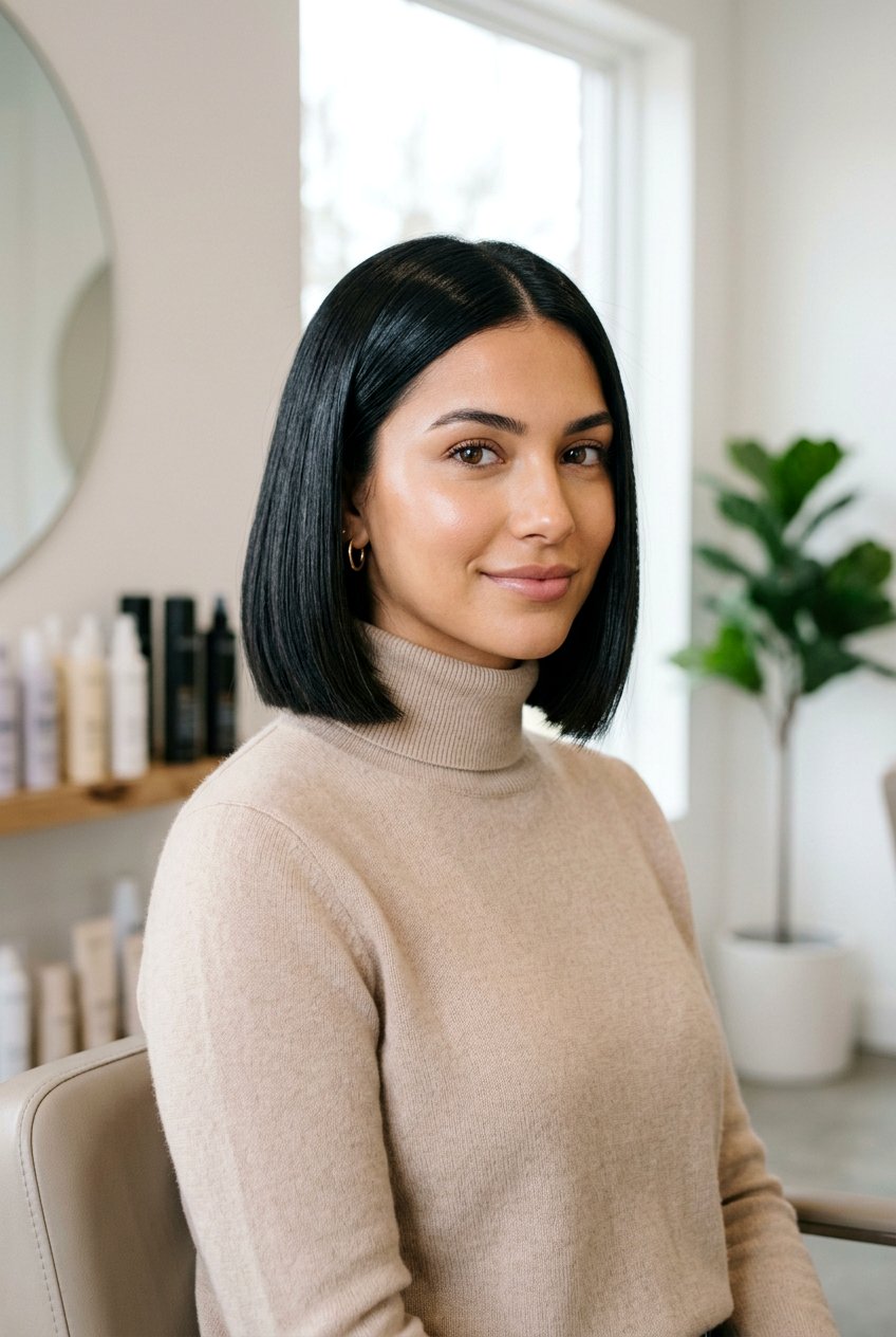 Glass Hair Bob For Thick Hair - 20 glass hair bob - 20 glass hair bob