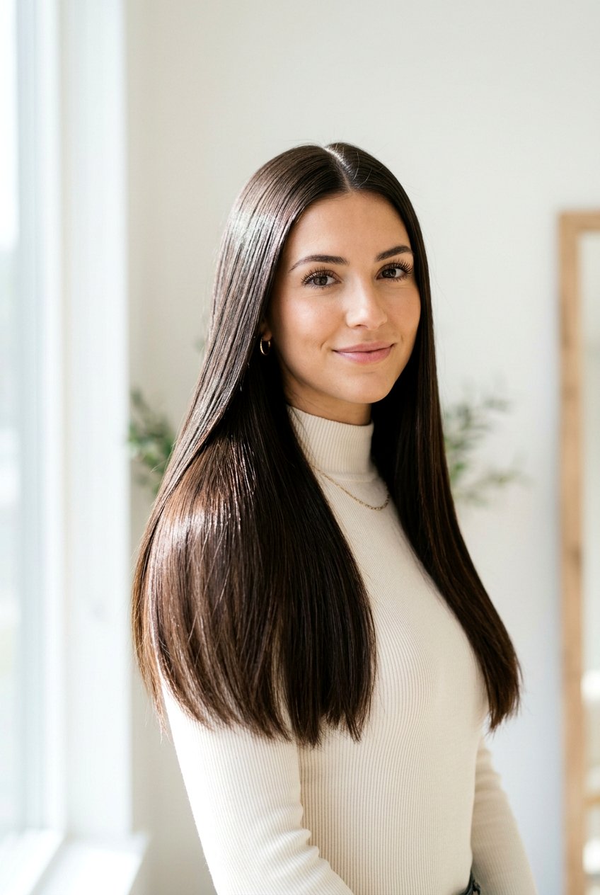 Glass Like Glossy Brunette - 20 glossy brunette hair color - 20 glossy brunette hair color