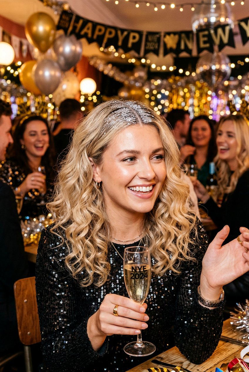 20 Show-Stopping New Year’s Eve Hairstyles to Try Now
