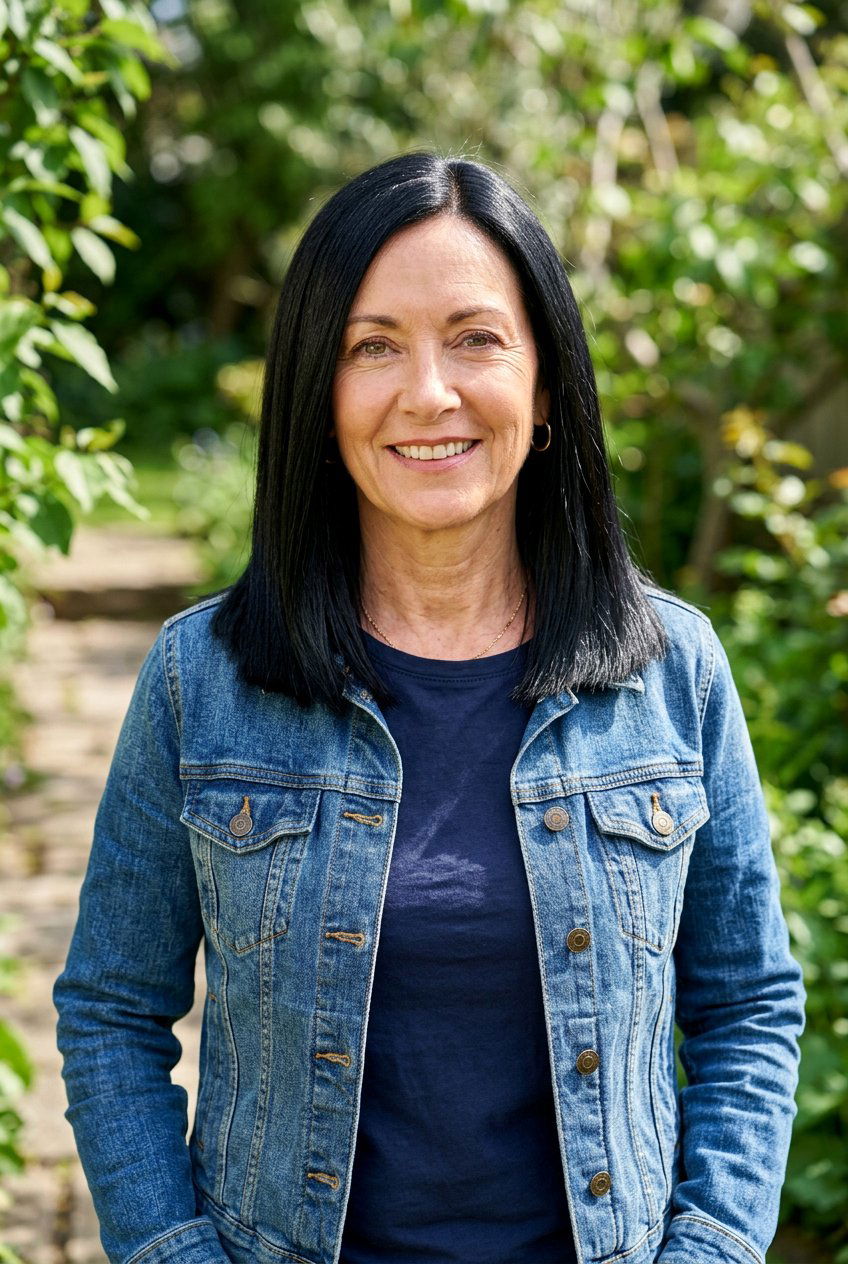 Glossy Black Shoulder Length Hair - 20 glossy black hair color for women over 50 - 20 glossy black hair color for women over 50