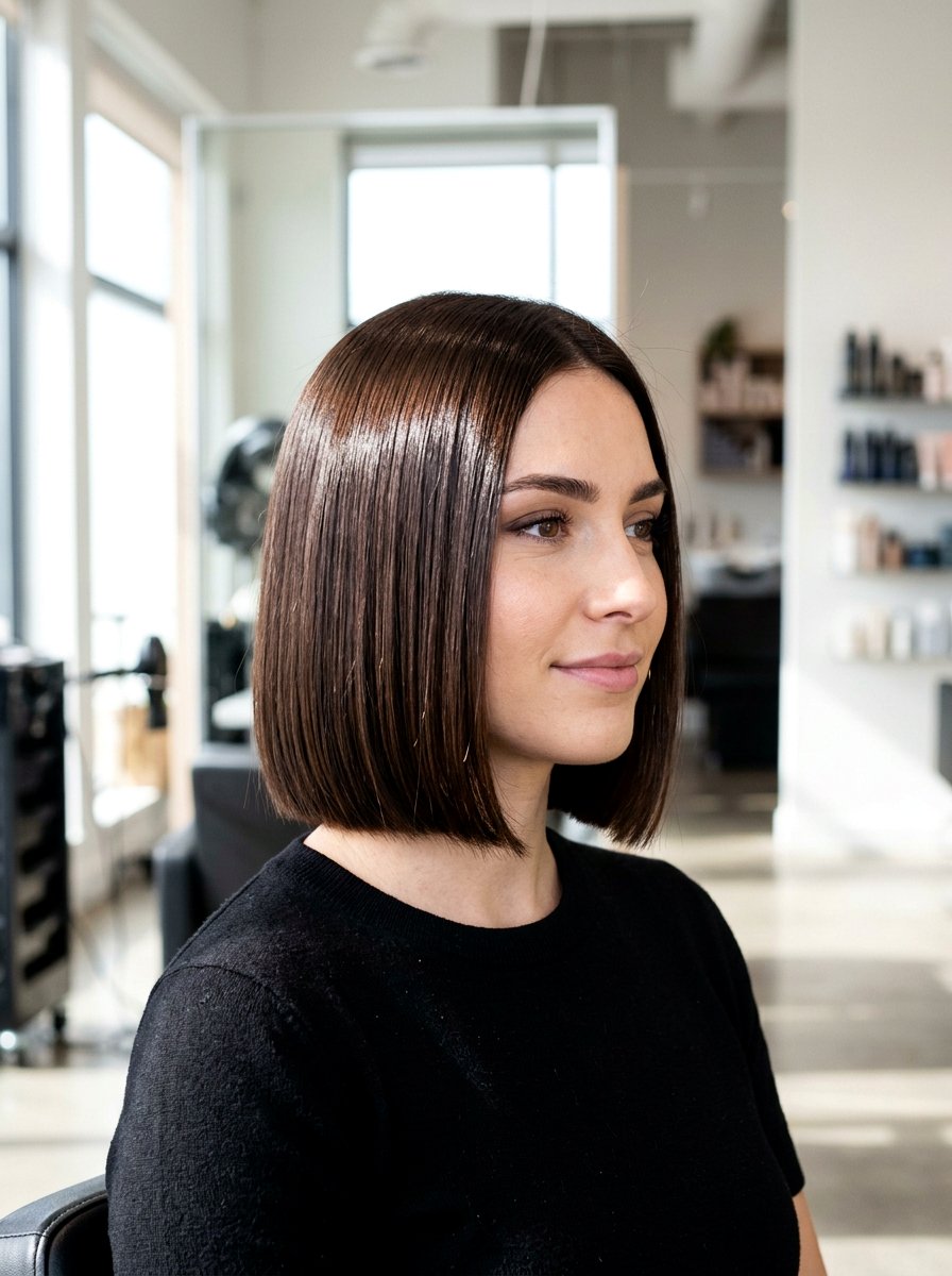 20 Gorgeous Sleek Bob for Mature Women to Try Right Now
